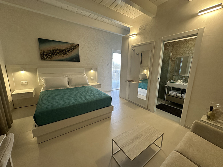 luci serali interne - suite - villa matteo vieste